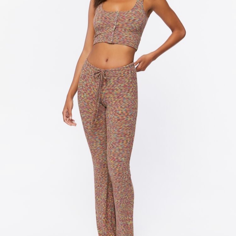 Forever 21 space dye pajama set